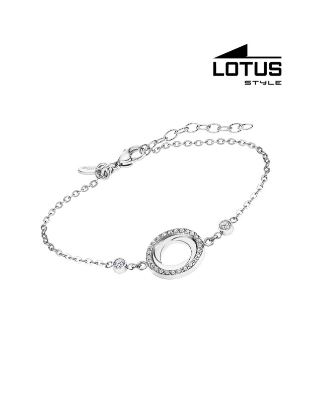 LOTUS STYLE WOMEN'S STAINLESS STEEL BRACELET 